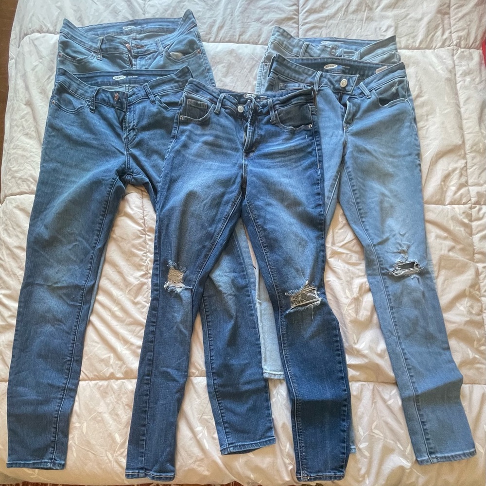 Old Navy Jeans Bundle Lot of 5, Size 2